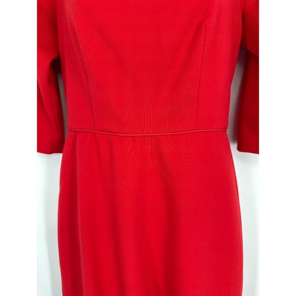 Ann Taylor Factory Elbow-Length Sleeves & Square Neck Sheath Dress Size 0 - Picture 3 of 7